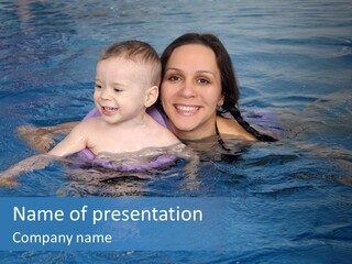 Mother Water Sport PowerPoint Template