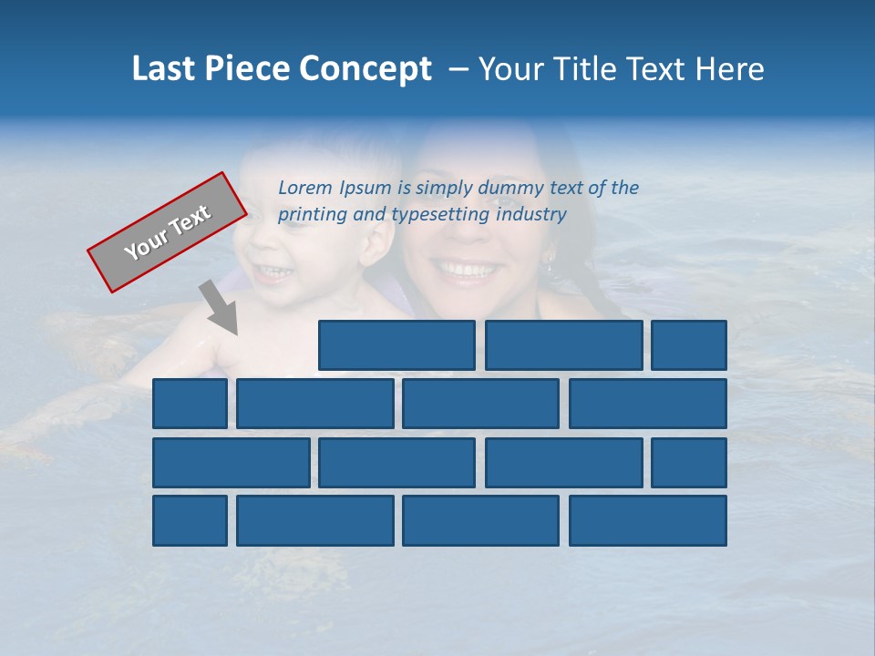 Mother Water Sport PowerPoint Template