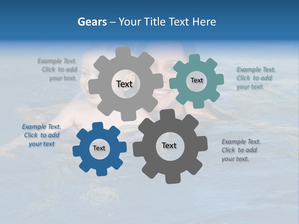 Mother Water Sport PowerPoint Template