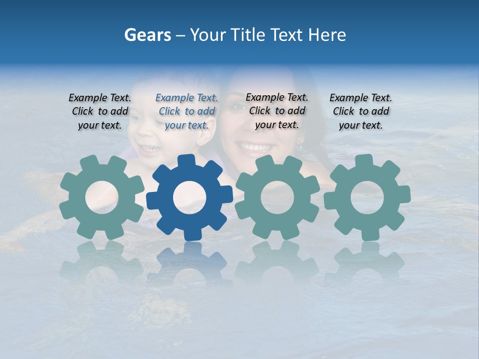 Mother Water Sport PowerPoint Template