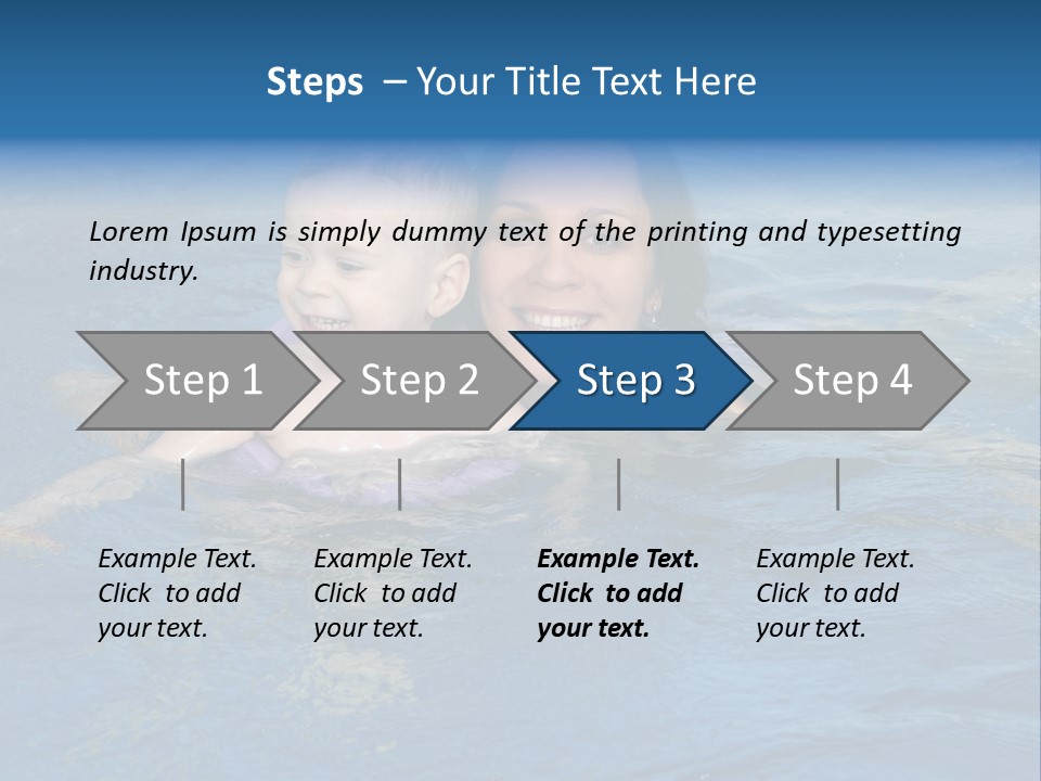 Mother Water Sport PowerPoint Template