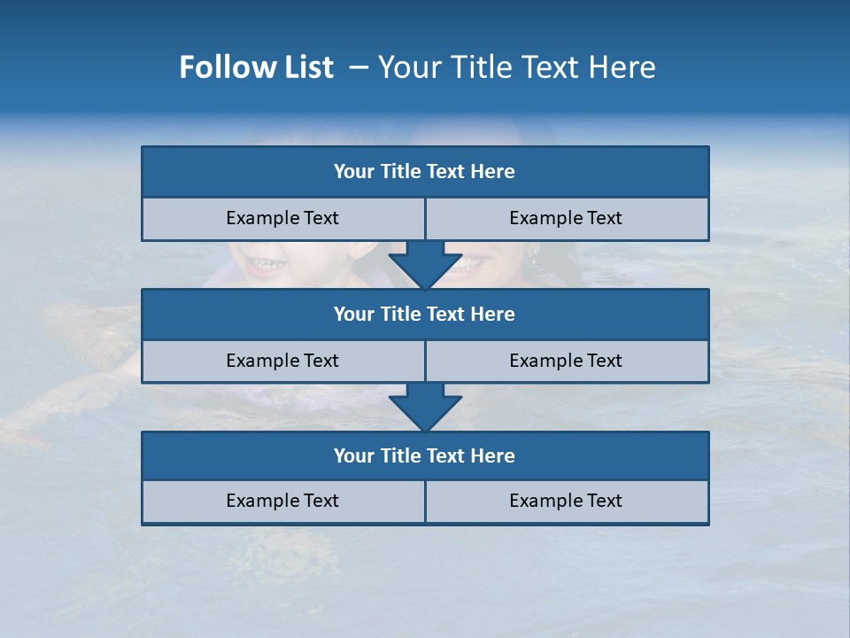 Mother Water Sport PowerPoint Template