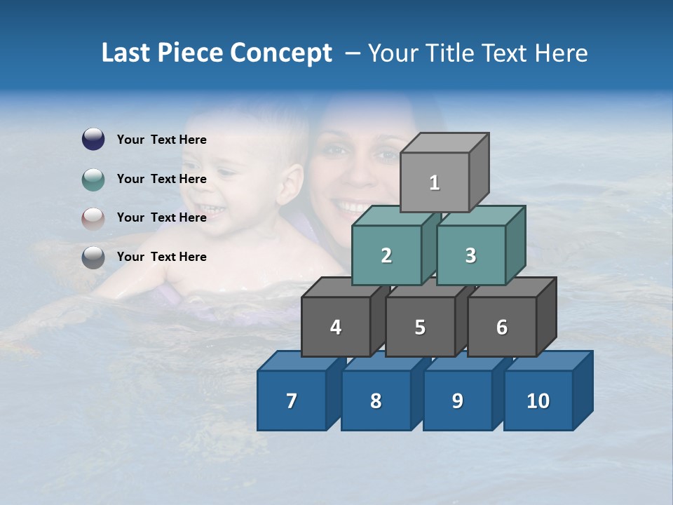 Mother Water Sport PowerPoint Template