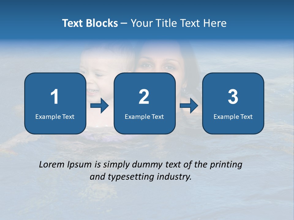 Mother Water Sport PowerPoint Template
