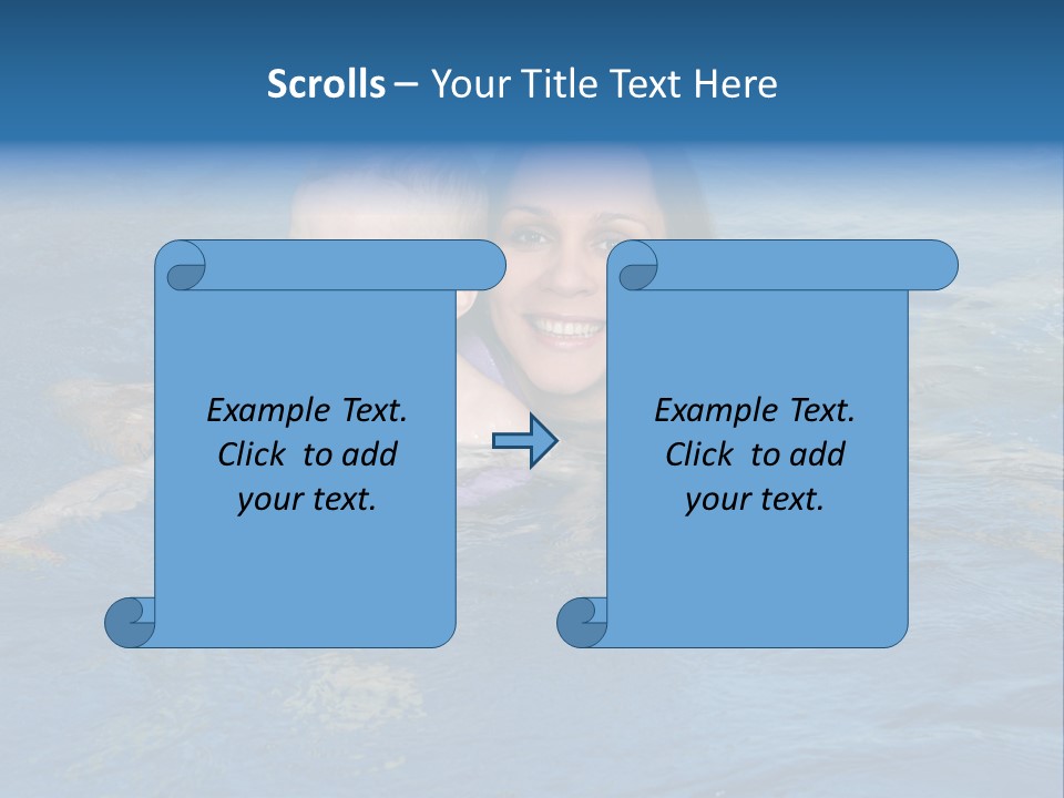 Mother Water Sport PowerPoint Template