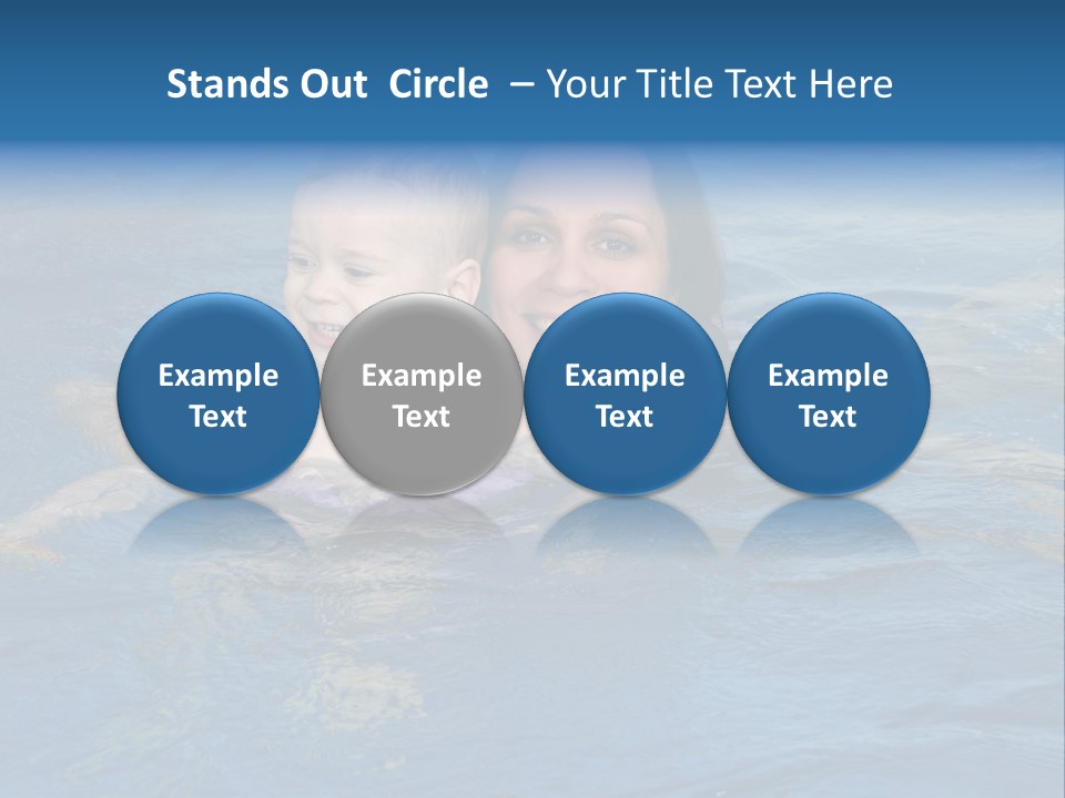 Mother Water Sport PowerPoint Template