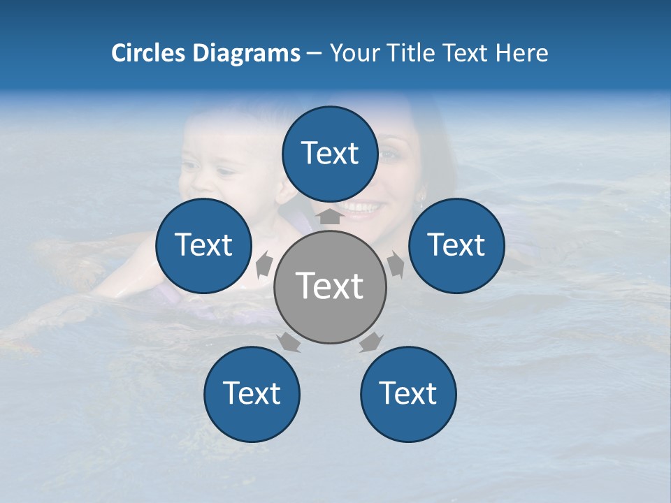 Mother Water Sport PowerPoint Template