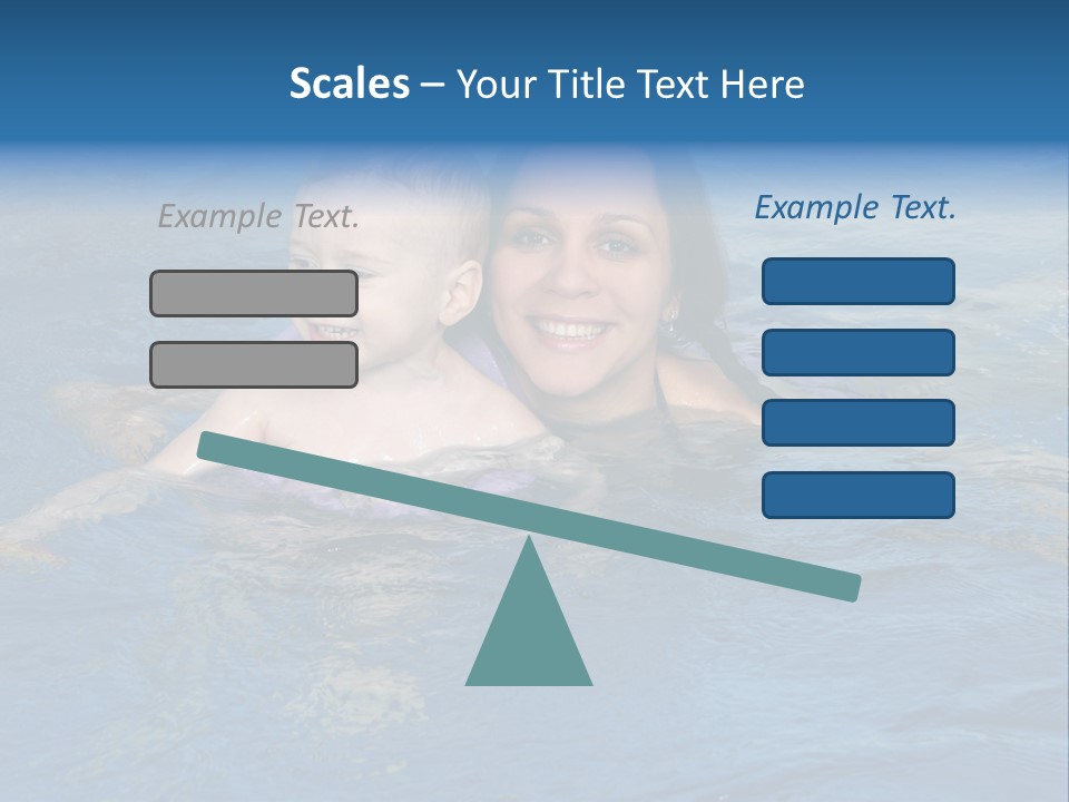 Mother Water Sport PowerPoint Template