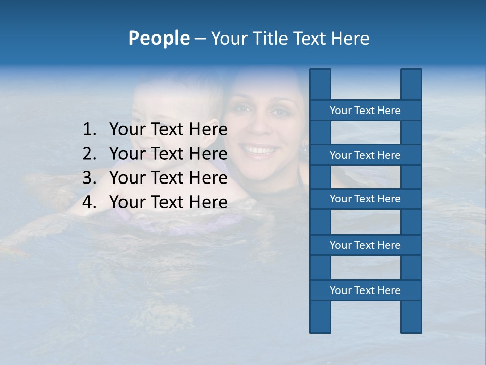 Mother Water Sport PowerPoint Template