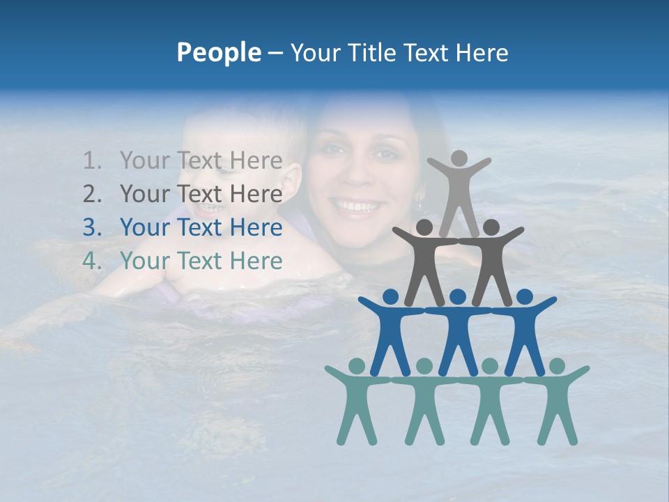 Mother Water Sport PowerPoint Template
