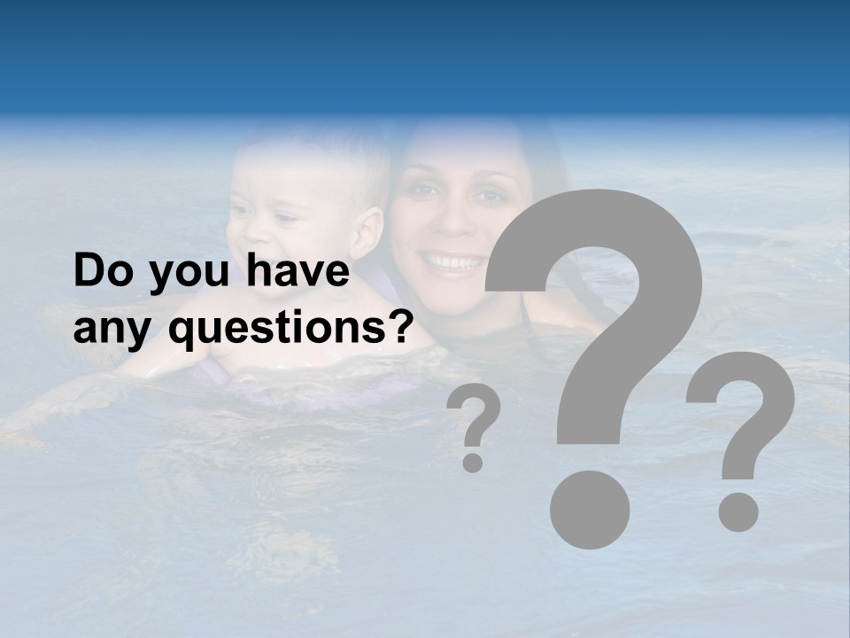 Mother Water Sport PowerPoint Template