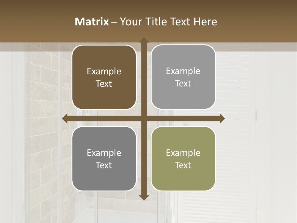 Ceramic Home Glass PowerPoint Template