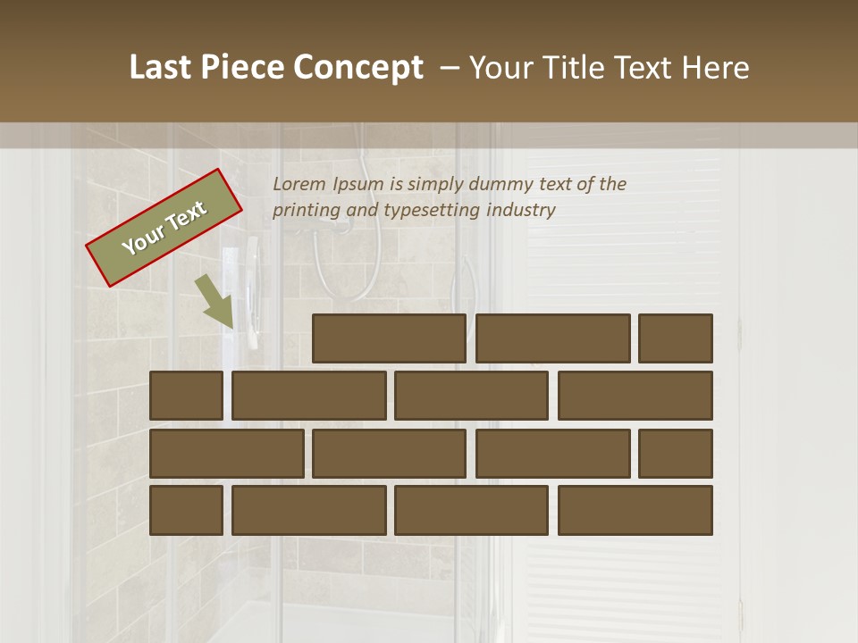 Ceramic Home Glass PowerPoint Template