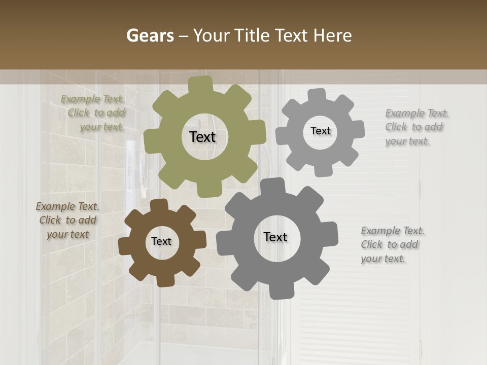 Ceramic Home Glass PowerPoint Template