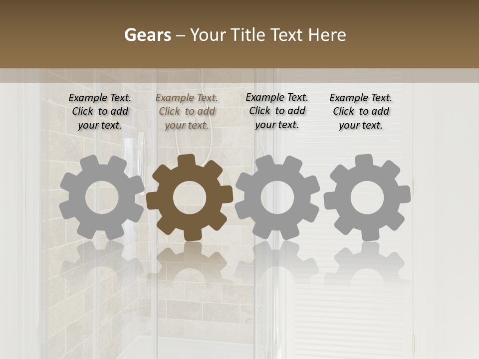 Ceramic Home Glass PowerPoint Template