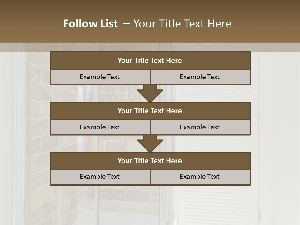Ceramic Home Glass PowerPoint Template