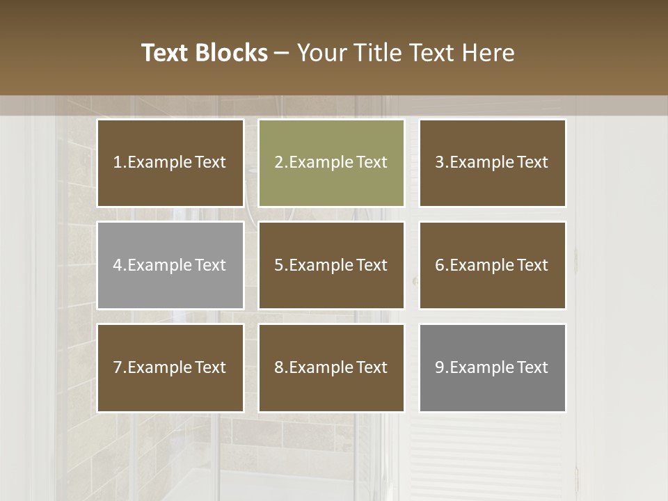 Ceramic Home Glass PowerPoint Template