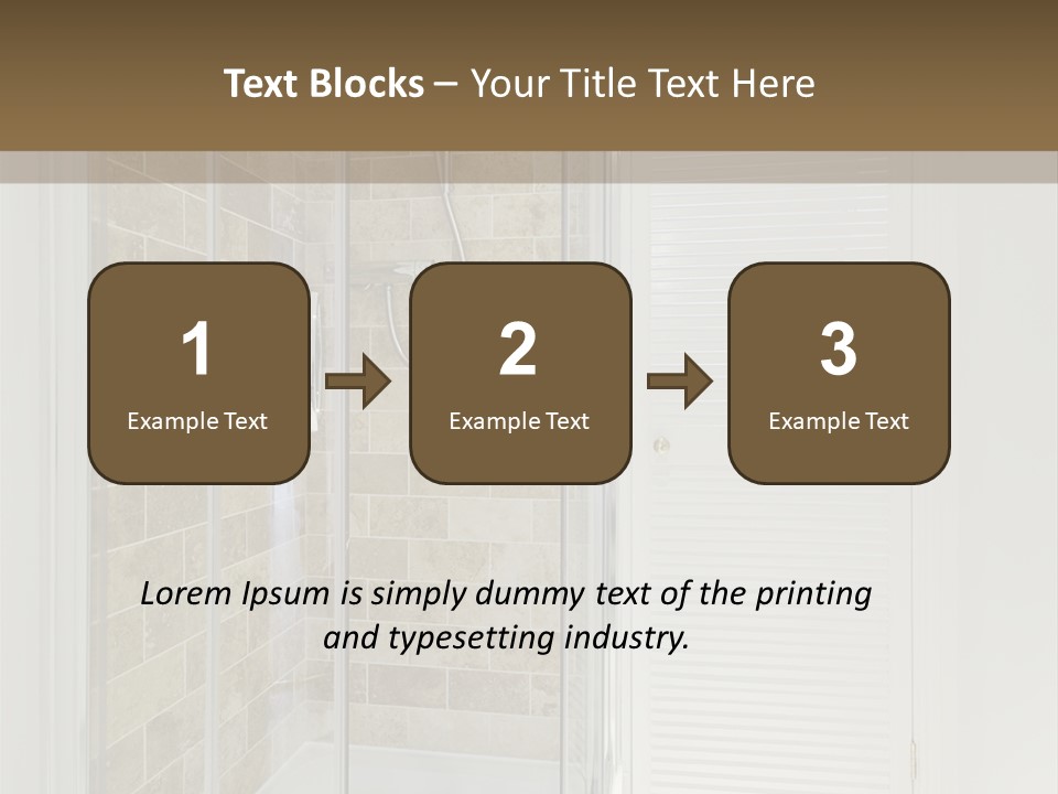 Ceramic Home Glass PowerPoint Template