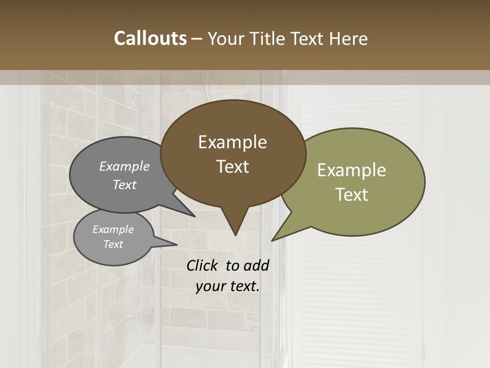 Ceramic Home Glass PowerPoint Template