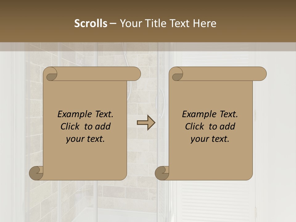 Ceramic Home Glass PowerPoint Template