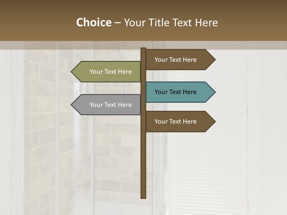Ceramic Home Glass PowerPoint Template