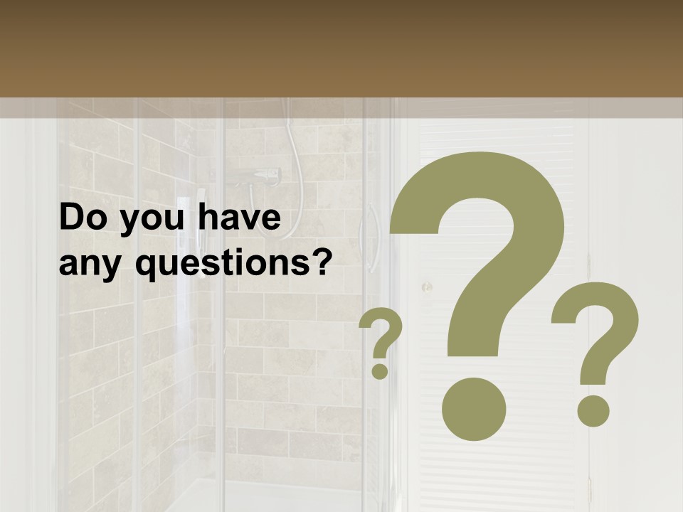 Ceramic Home Glass PowerPoint Template