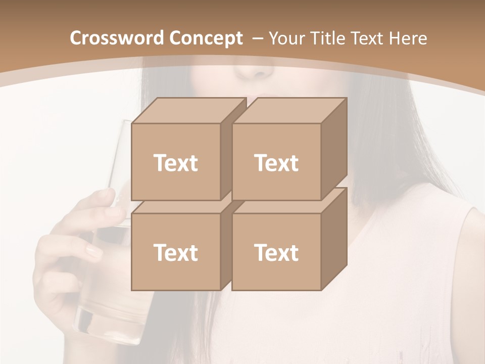 Lifestyle Girls Caucasian PowerPoint Template