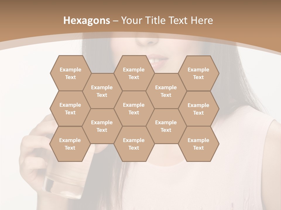 Lifestyle Girls Caucasian PowerPoint Template