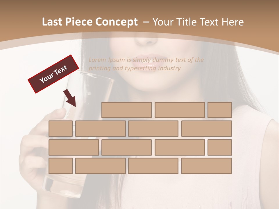Lifestyle Girls Caucasian PowerPoint Template