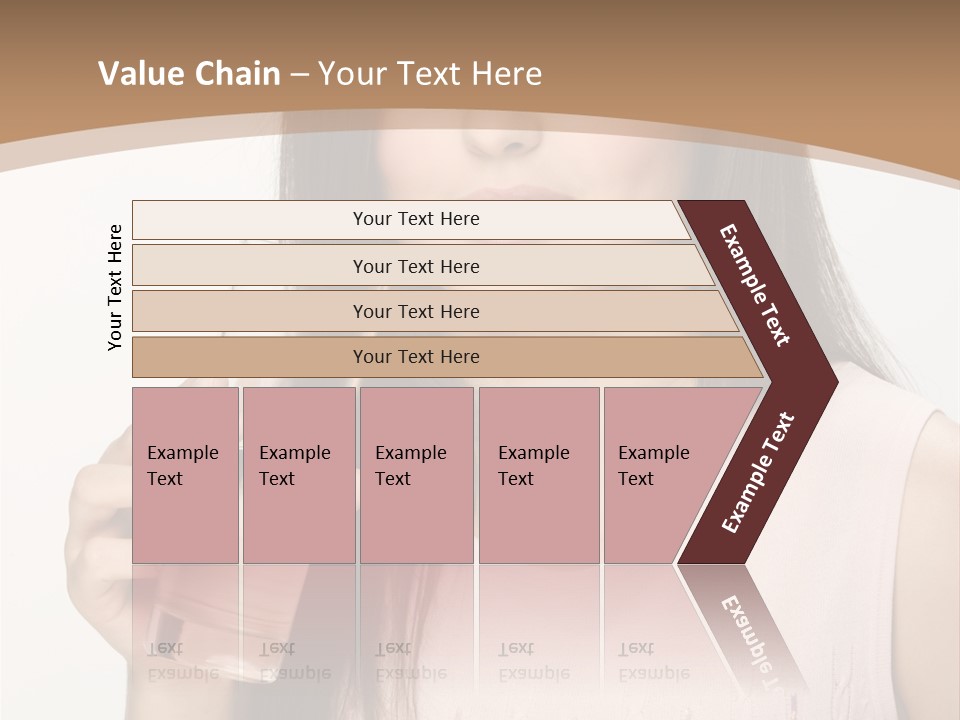 Lifestyle Girls Caucasian PowerPoint Template