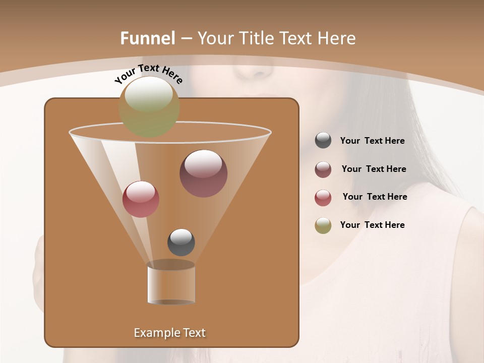 Lifestyle Girls Caucasian PowerPoint Template