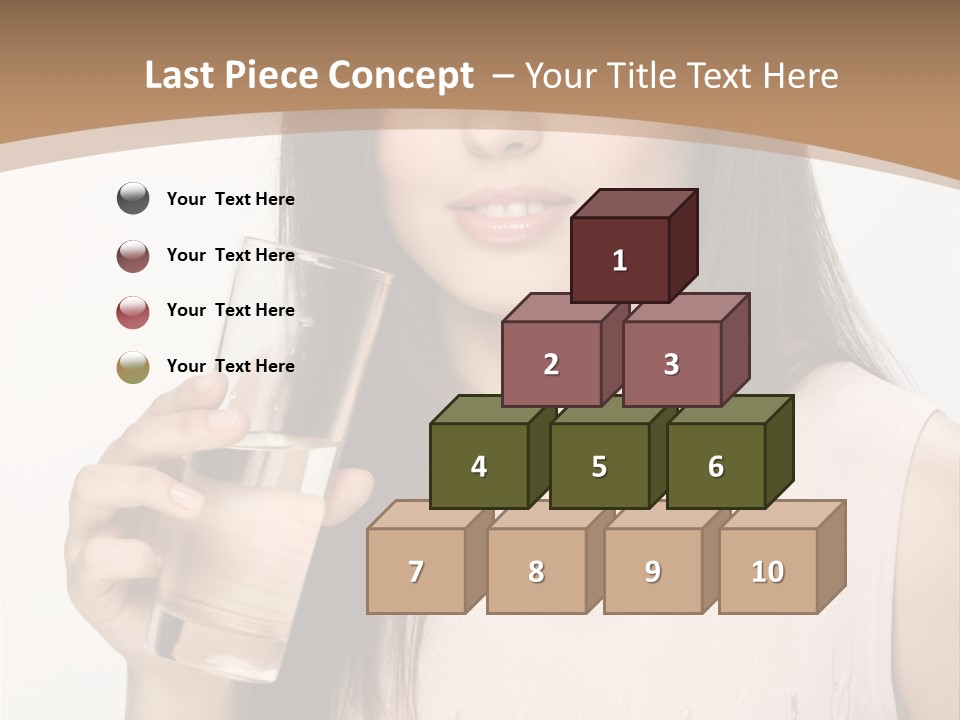 Lifestyle Girls Caucasian PowerPoint Template