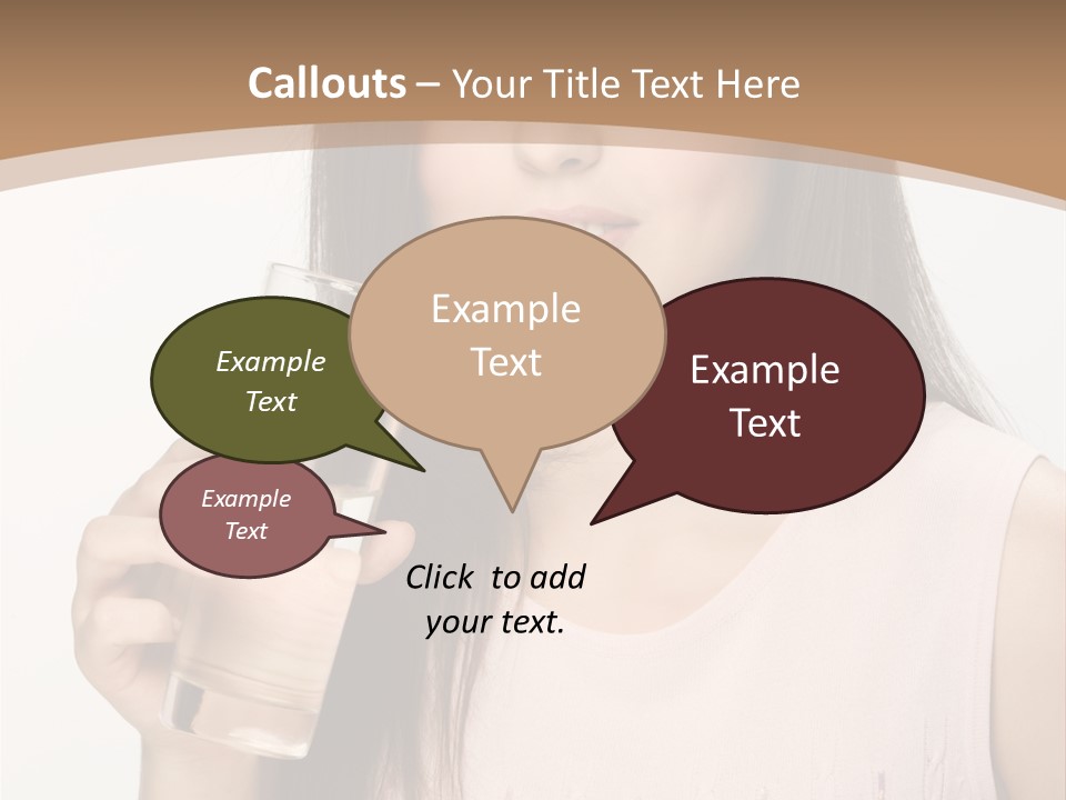 Lifestyle Girls Caucasian PowerPoint Template