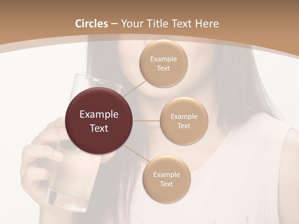 Lifestyle Girls Caucasian PowerPoint Template