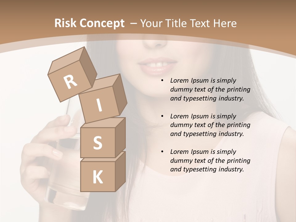 Lifestyle Girls Caucasian PowerPoint Template