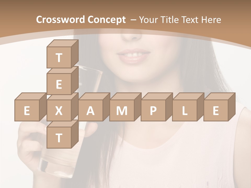 Lifestyle Girls Caucasian PowerPoint Template