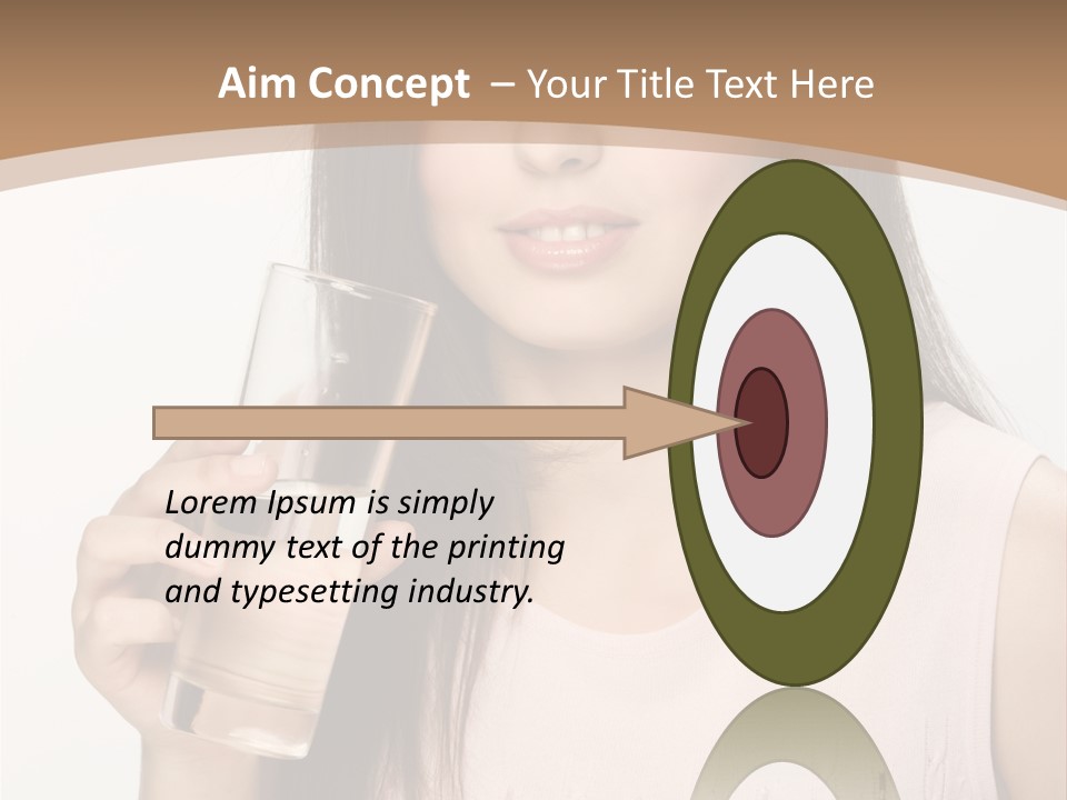 Lifestyle Girls Caucasian PowerPoint Template