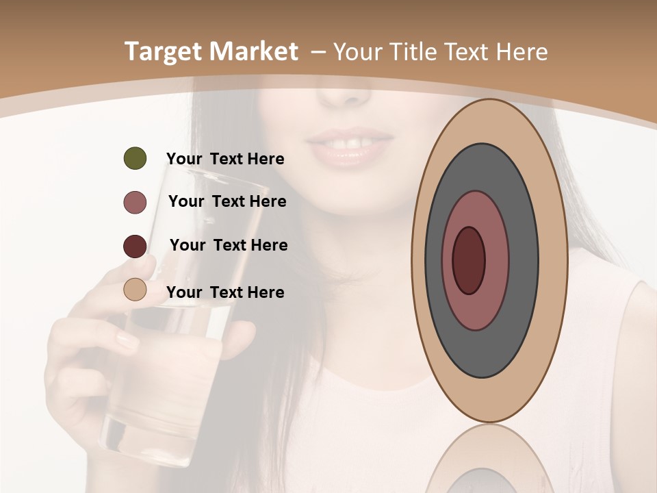 Lifestyle Girls Caucasian PowerPoint Template