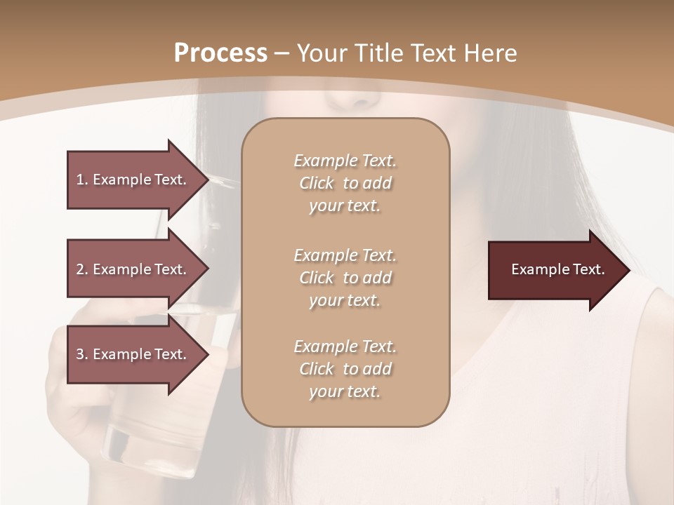 Lifestyle Girls Caucasian PowerPoint Template