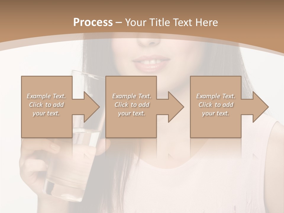 Lifestyle Girls Caucasian PowerPoint Template