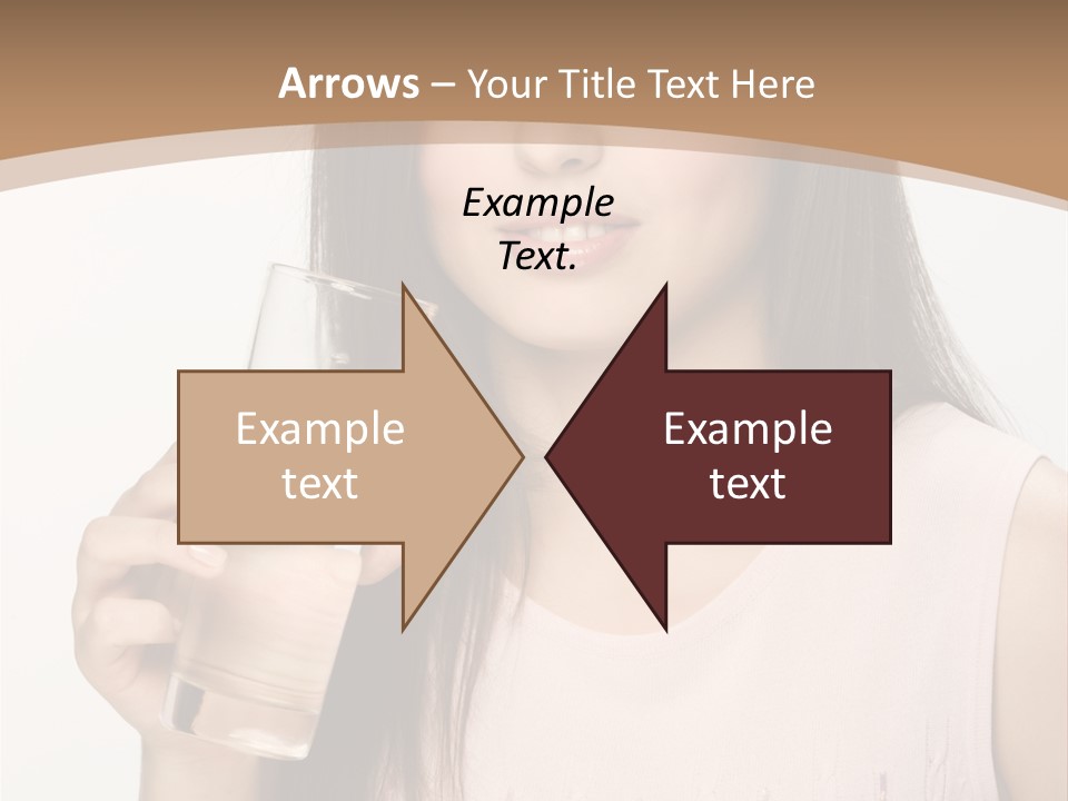 Lifestyle Girls Caucasian PowerPoint Template