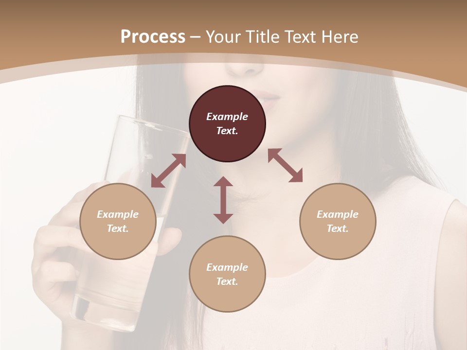 Lifestyle Girls Caucasian PowerPoint Template