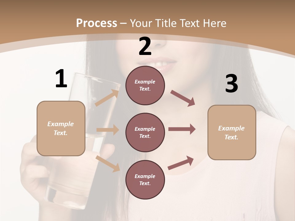 Lifestyle Girls Caucasian PowerPoint Template