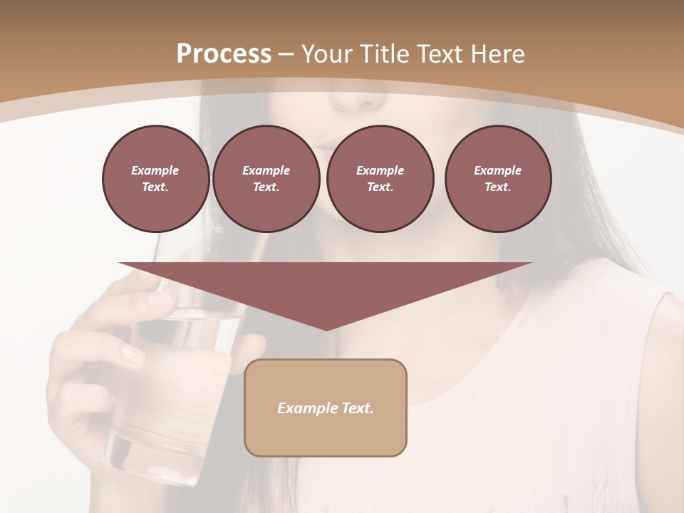 Lifestyle Girls Caucasian PowerPoint Template