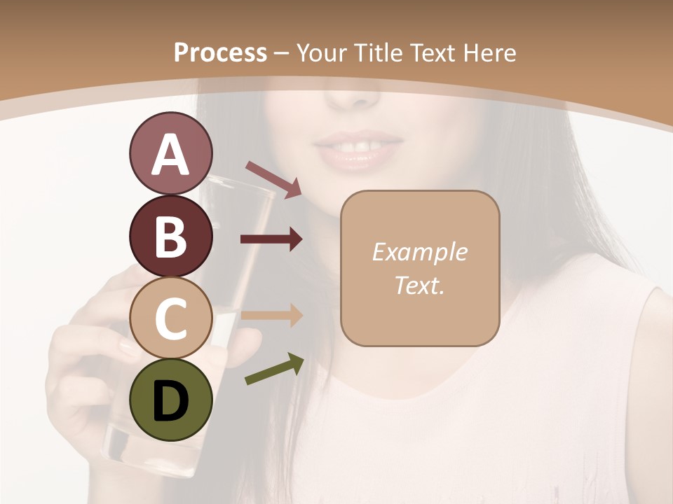 Lifestyle Girls Caucasian PowerPoint Template