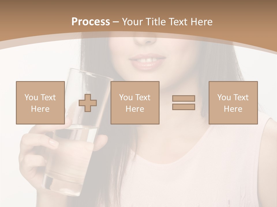Lifestyle Girls Caucasian PowerPoint Template