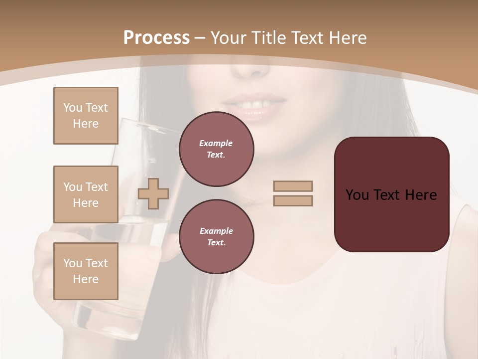 Lifestyle Girls Caucasian PowerPoint Template