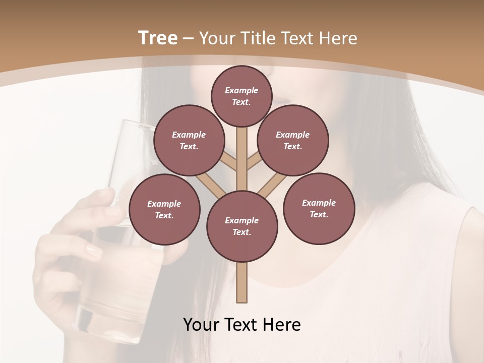 Lifestyle Girls Caucasian PowerPoint Template