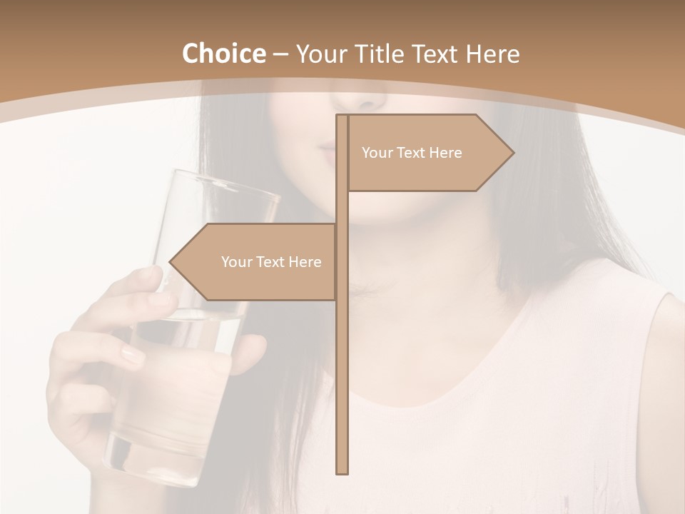 Lifestyle Girls Caucasian PowerPoint Template