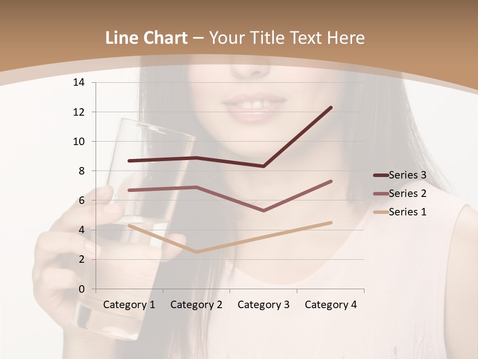 Lifestyle Girls Caucasian PowerPoint Template